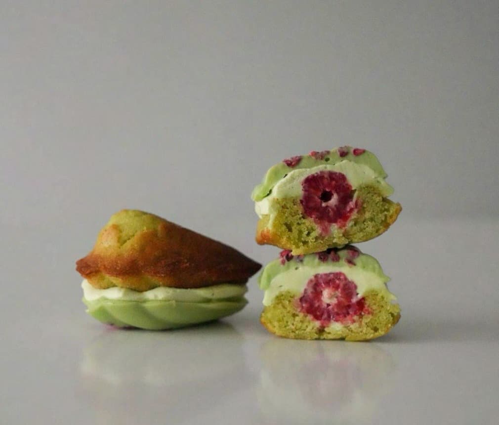 Pistachio, Raspberry
